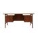Bureau en teck, design danois, années 1970, fabricant : Omann Jun