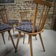 Lot of 6 bistro bar chairs from the 1960s