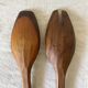 Olive wood salad servers