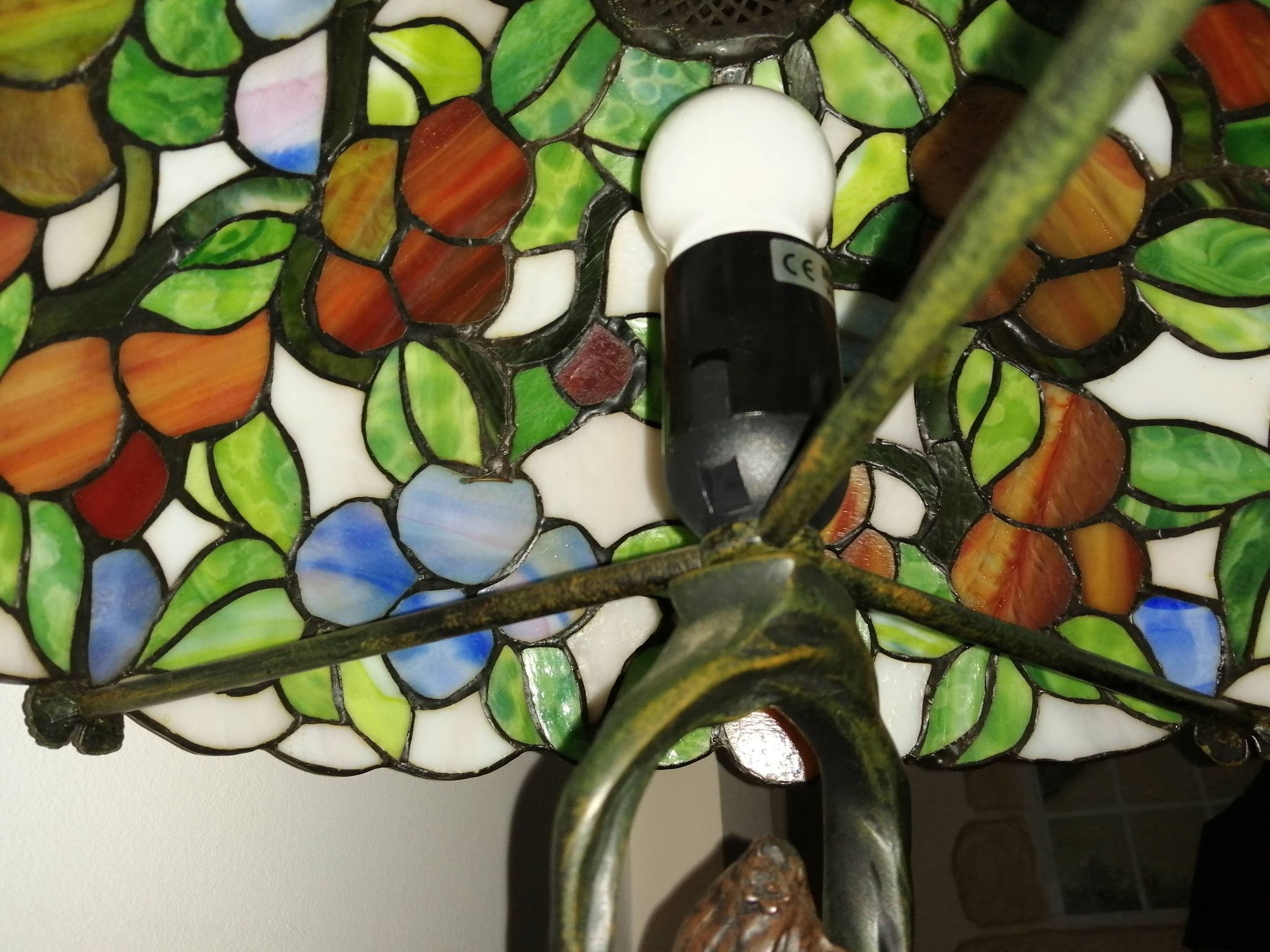 Lampe en Pâte de Verre