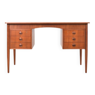 Mid-Century Danish Teak Desk, 1960s.