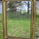 Antique Louis Philippe mirror, slightly demercurized, as is.