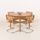 Vintage Italian Cesca chairs 1970s