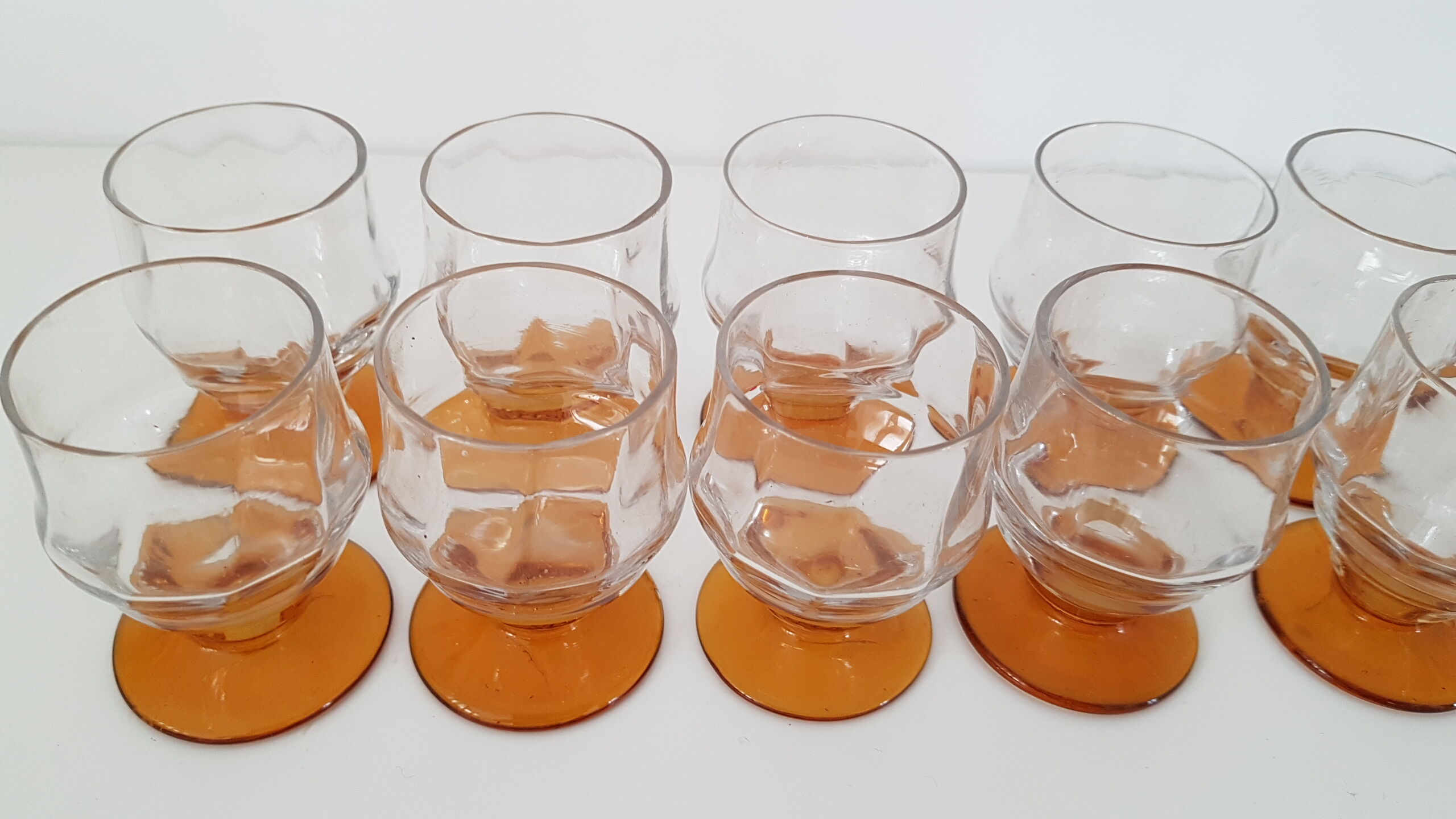 Verres à liqueur Art Déco