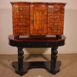 German Walnut Cabinet - 18th Century