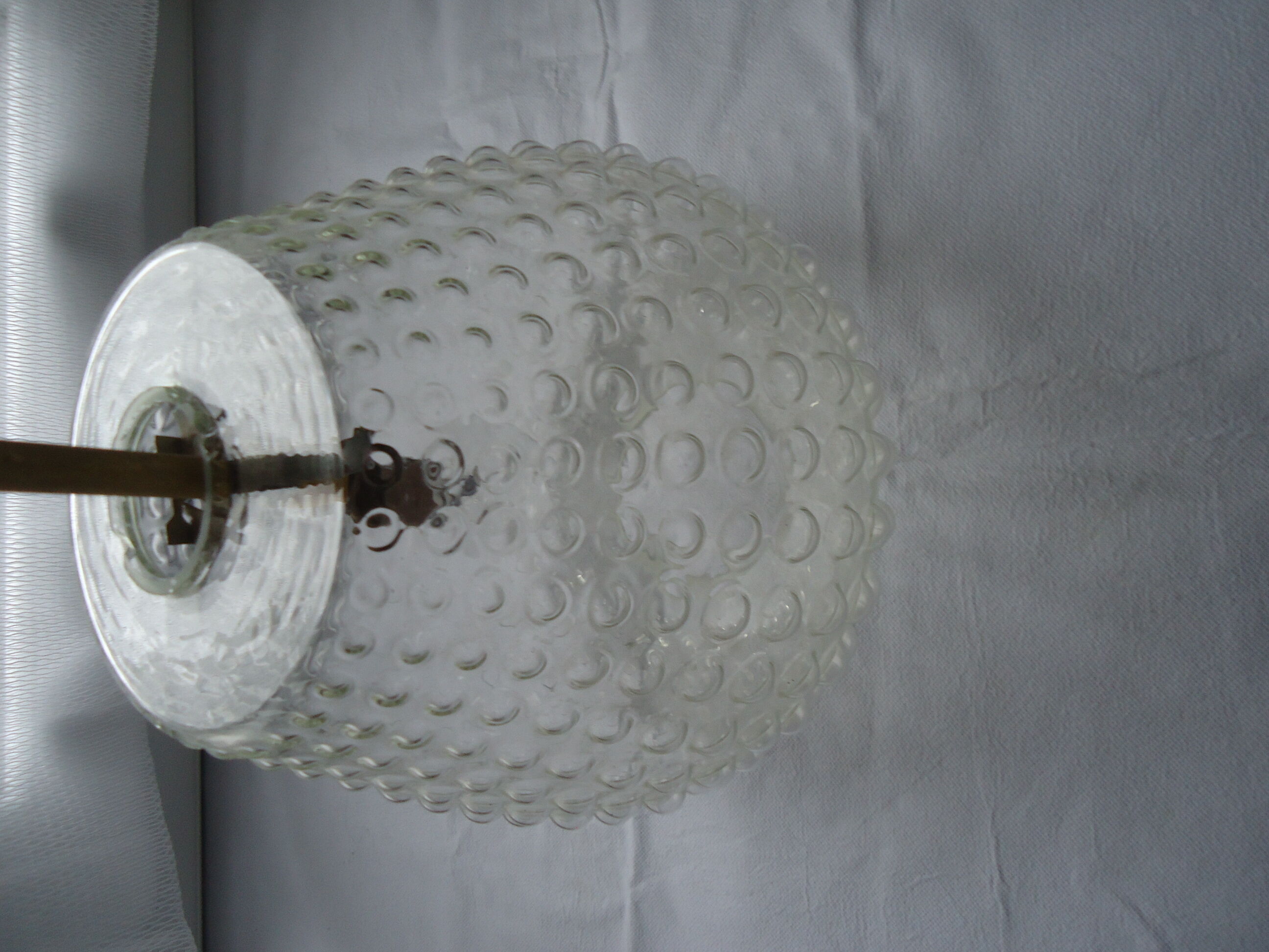 Transparent bubble glass chandelier