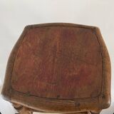 Antique solid wood stool