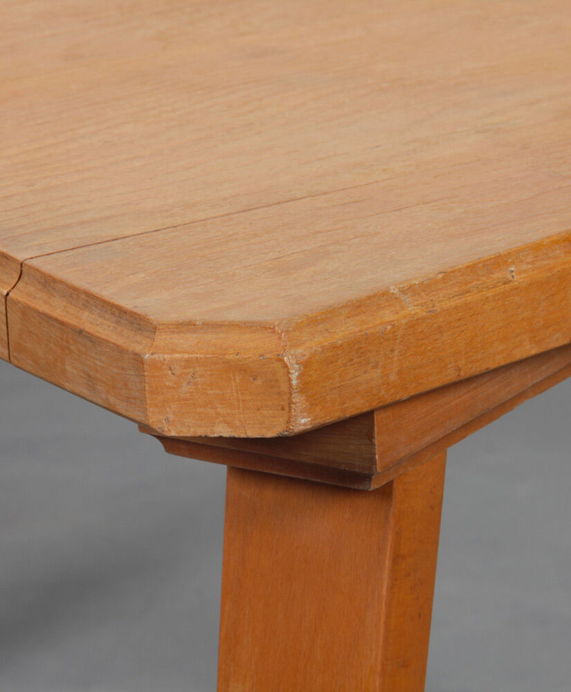 Paire de chaises vintage en bois vers 1960