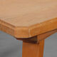 Paire de chaises vintage en bois vers 1960