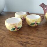 Lemon Barbotine coffee service