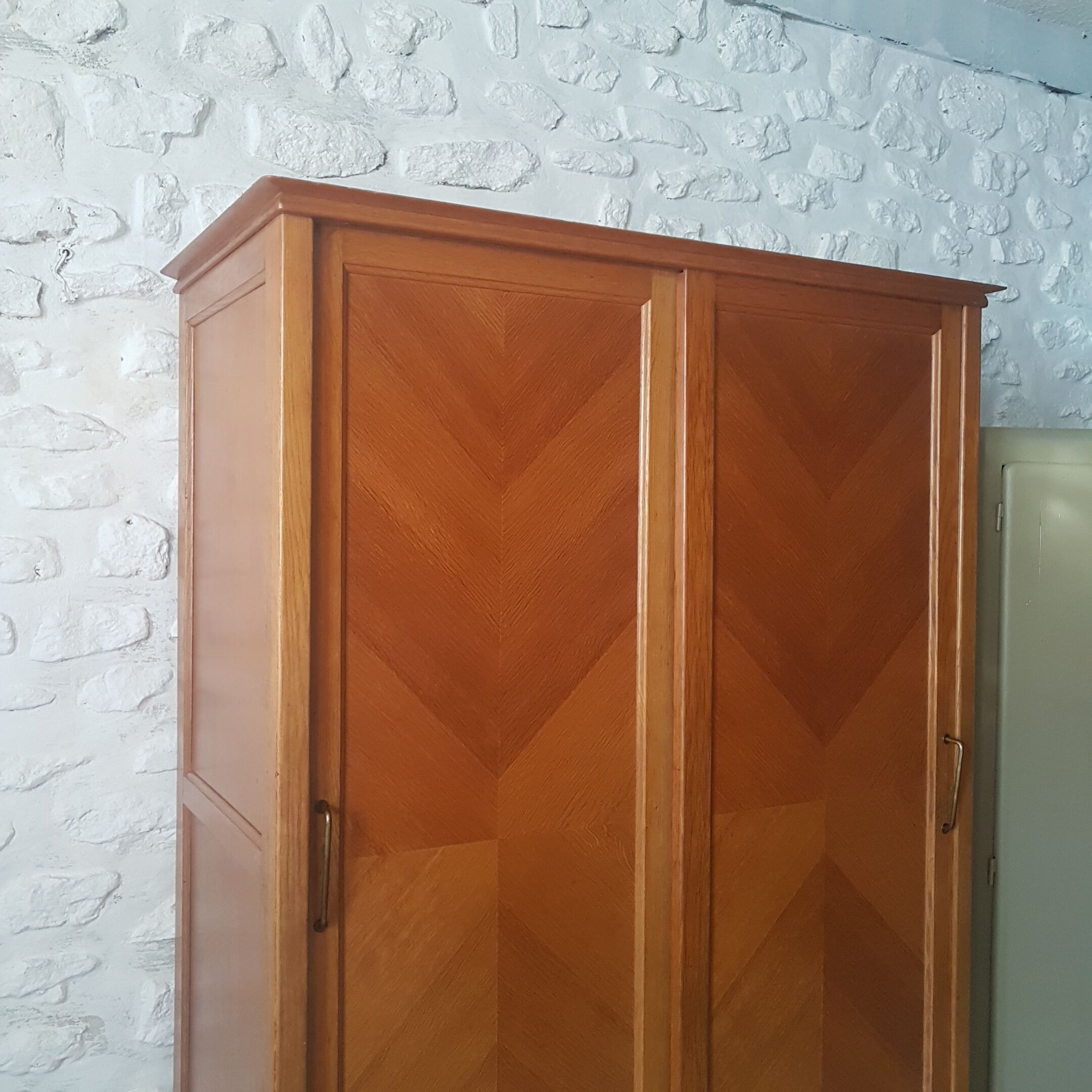 Vintage cabinet sliding doors
