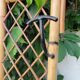 Vintage rattan wardrobe