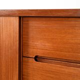 Teak sideboard with sliding door