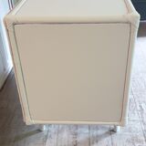 Rattan and bamboo chest of drawers