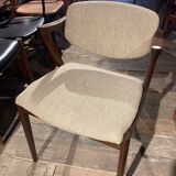 Model 42 teak dining chairs by Kai Kristiansen for Schou Andersen