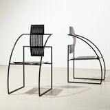 Mario Botta Pair of Quinta Chairs for Alias Italy 1986