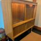 Vitrine vintage / meuble bar / meuble avec éclairage