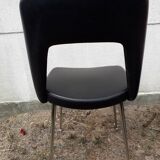 Black office chair 1970