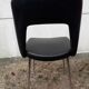 Black office chair 1970