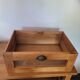 Low teak furniture