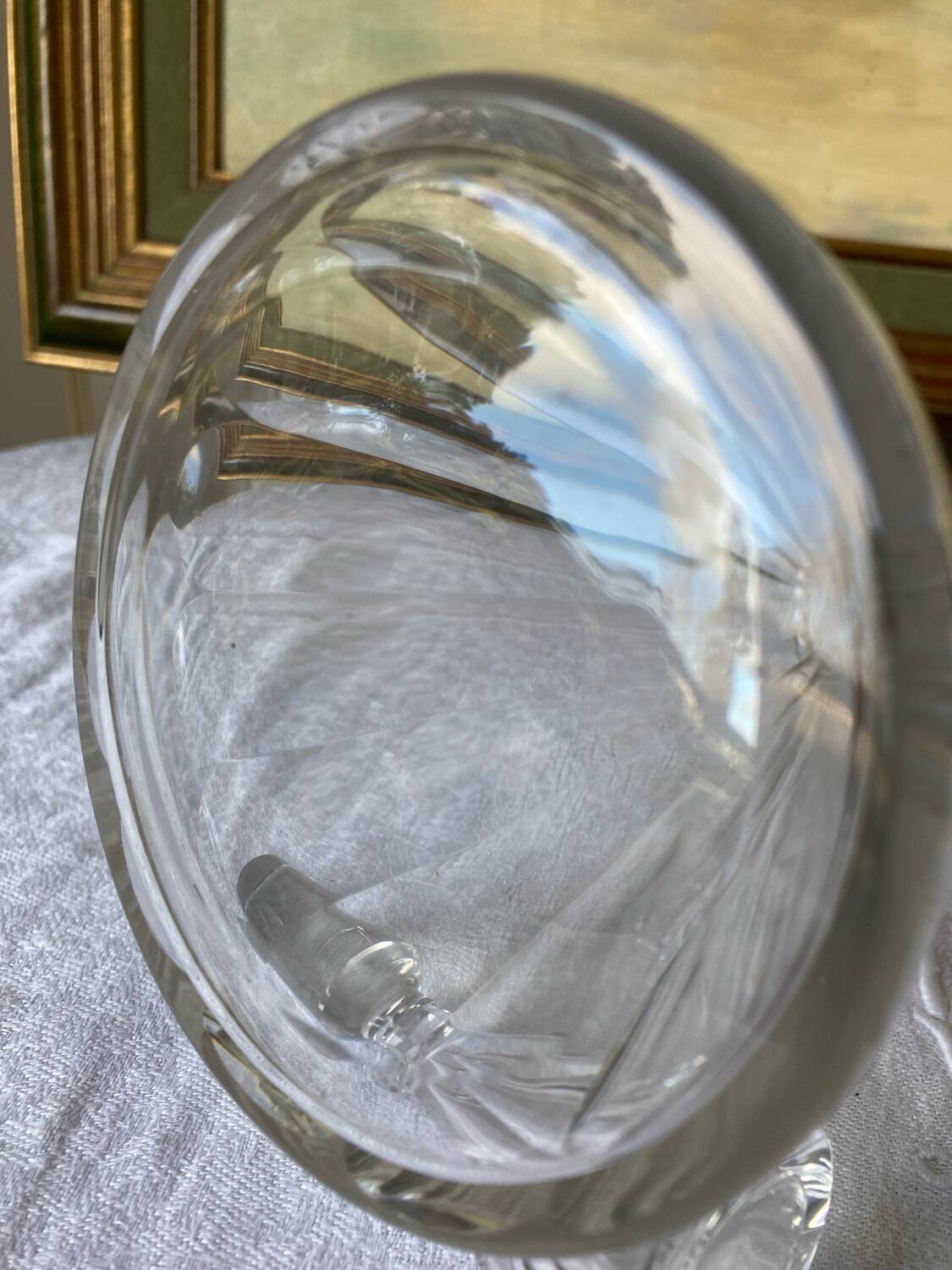 Baccarat crystal carafe