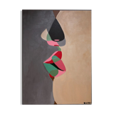 The Abstract Kiss by Bodasca