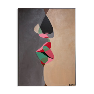 The Abstract Kiss by Bodasca