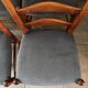 Set of 8 Scandinavian ladderback chairs, 1960s.