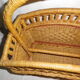 Rattan bamboo magazine holder