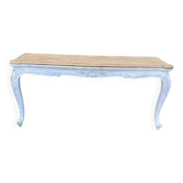 Louis XV style wooden console table
