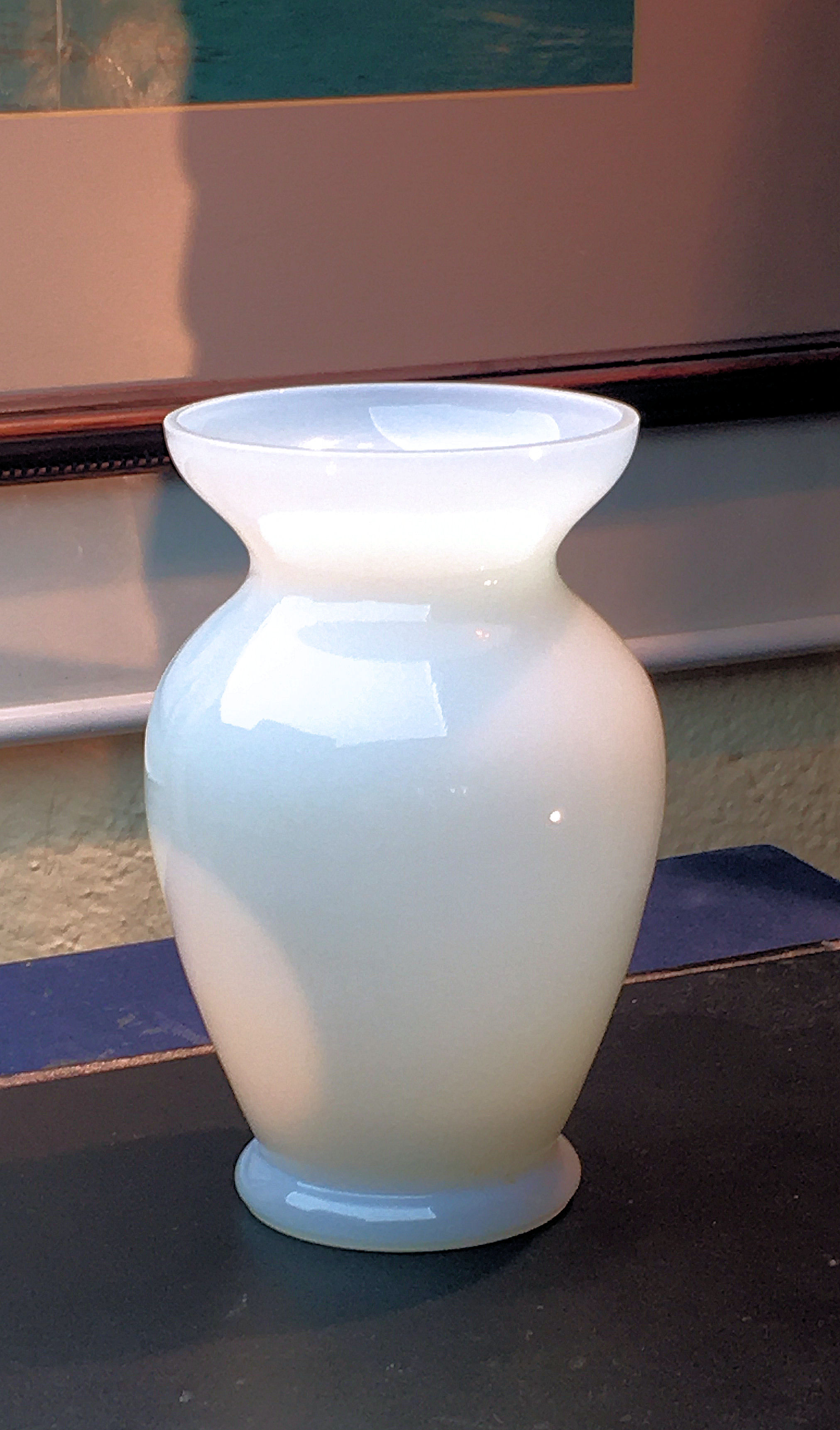 Opaline Glass Vase