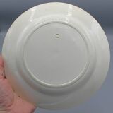 Lot 9 plate plates hb & cie earth of iron - sevigne 23 cm