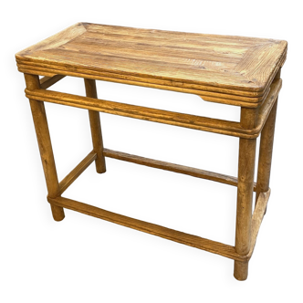 C19th Chinese Elm Side Table