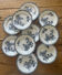 10 assiettes terre de fer