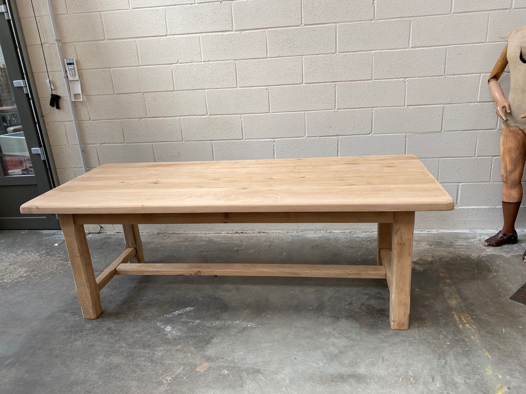 Oak farm table