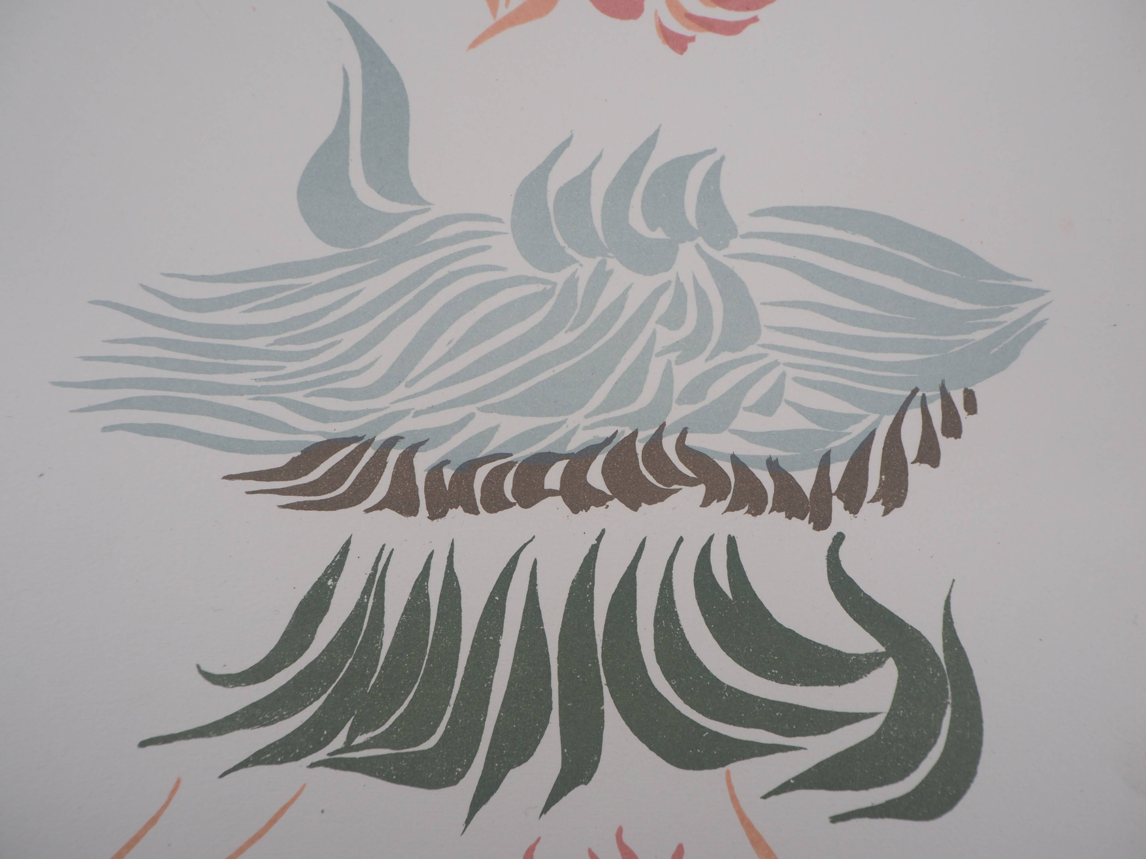 Jacques Herold: Flowering - Original Lithograph