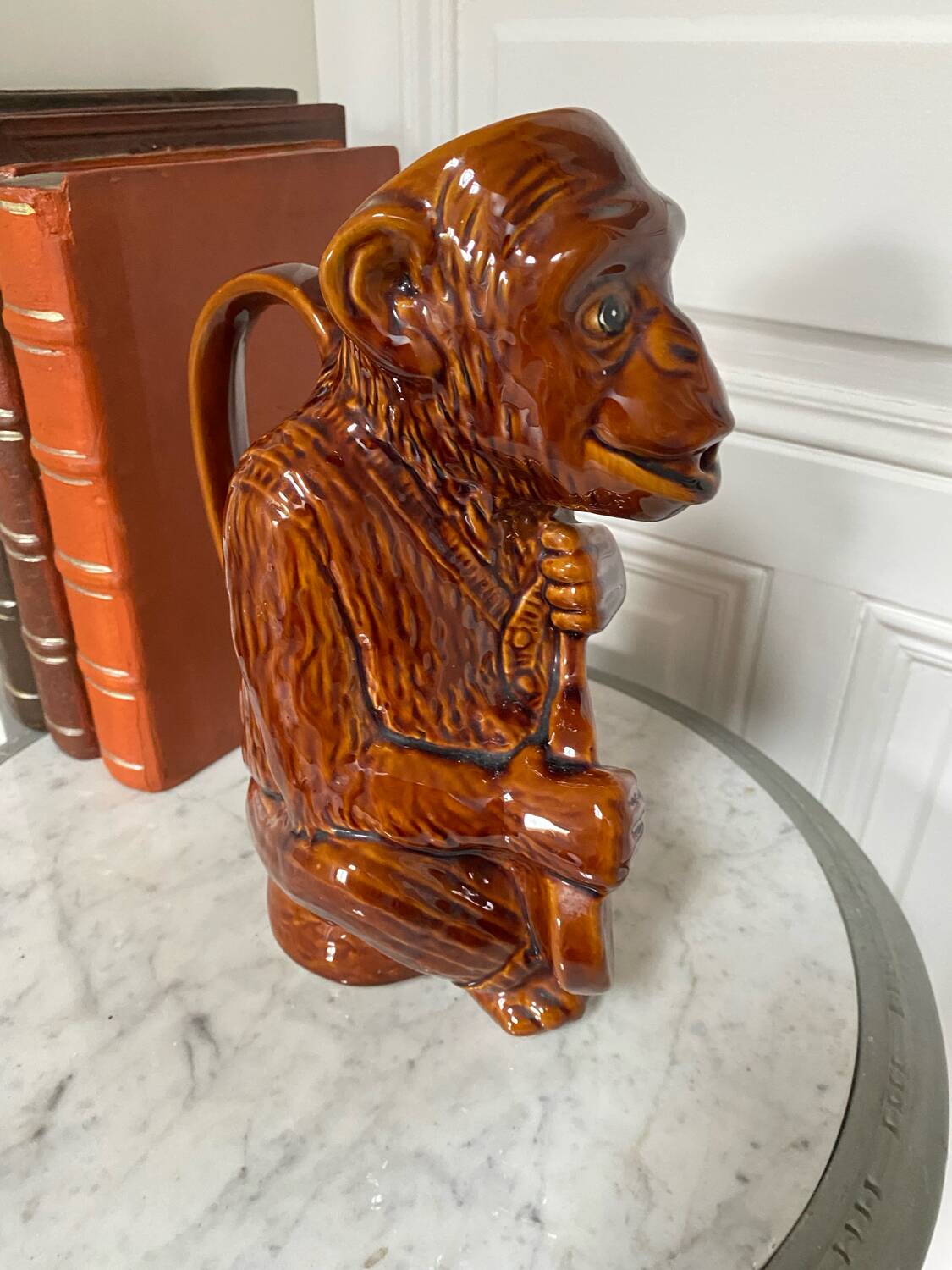 Vintage zoomorphic pitcher