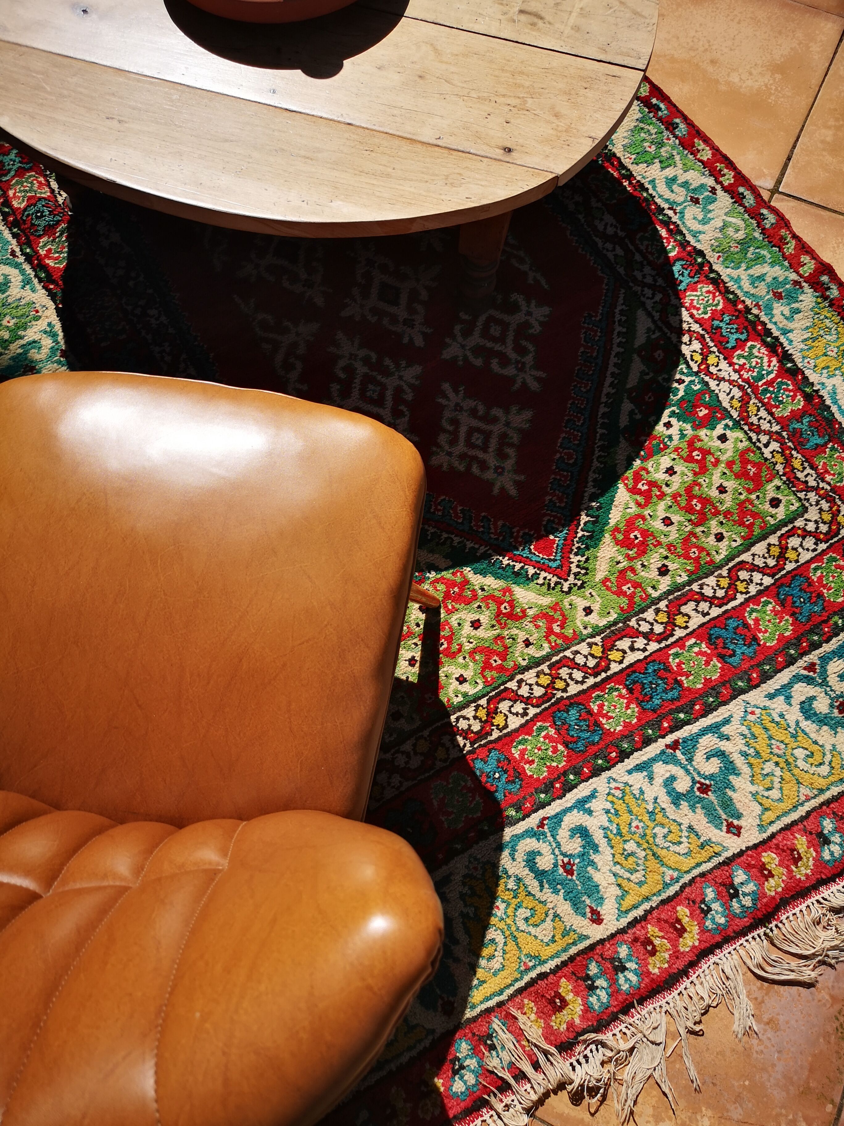 Persian wool carpet 260x138 cm