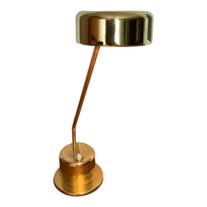 Lampe de bureau vintage en laiton