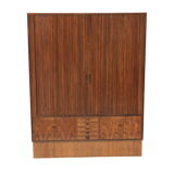 Xxl vintage rosewood sideboard / highboard made in the 60s