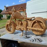 Harley Davidson Wicker Motorcycle by Tom Dixon