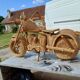 Harley Davidson Wicker Motorcycle by Tom Dixon