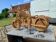 Moto Harley Davidson en Osier par Tom Dixon