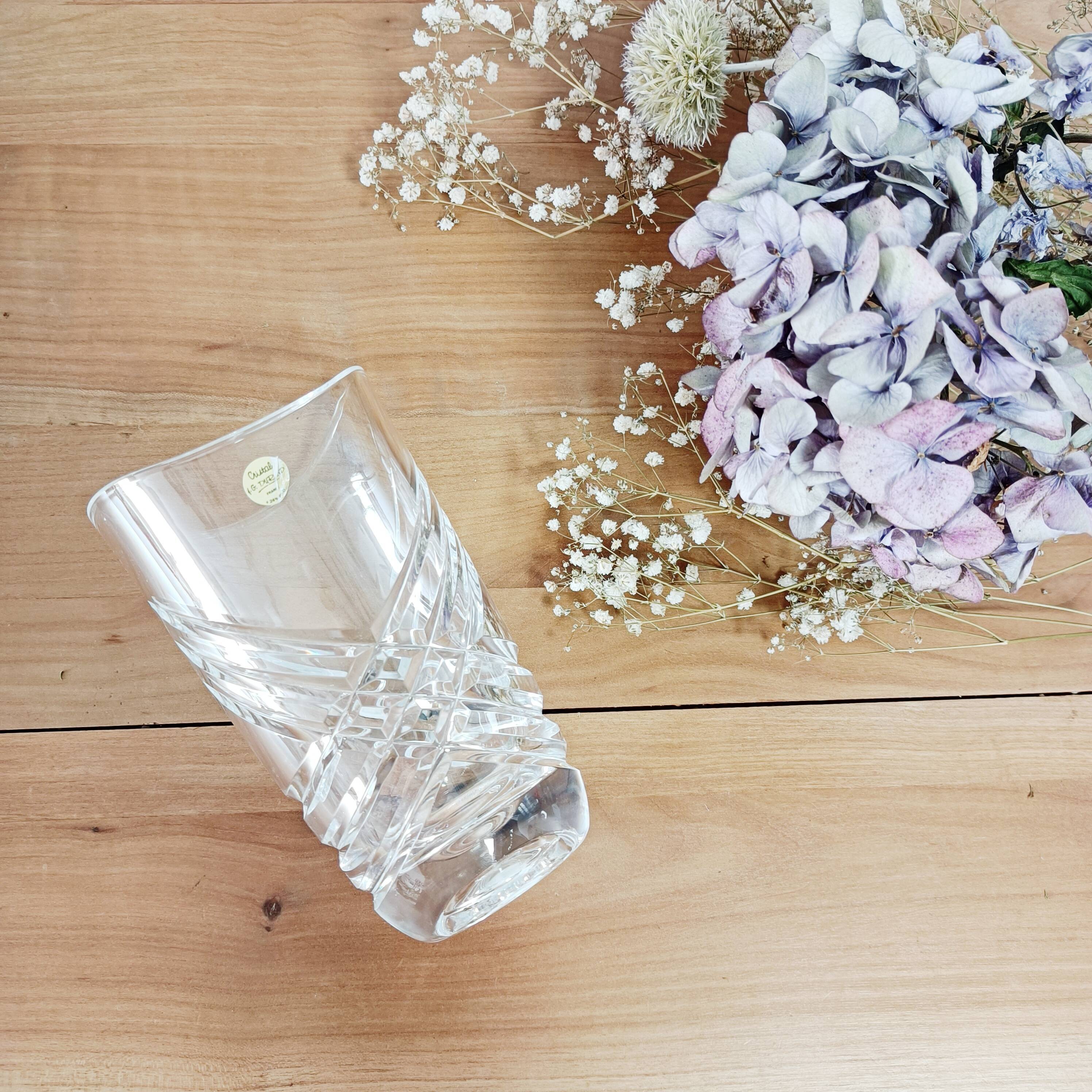 JG Durand crystal vase