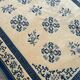 Large Chinese wool rug 200 x 310 cm — Blue & beige (Beijing style)