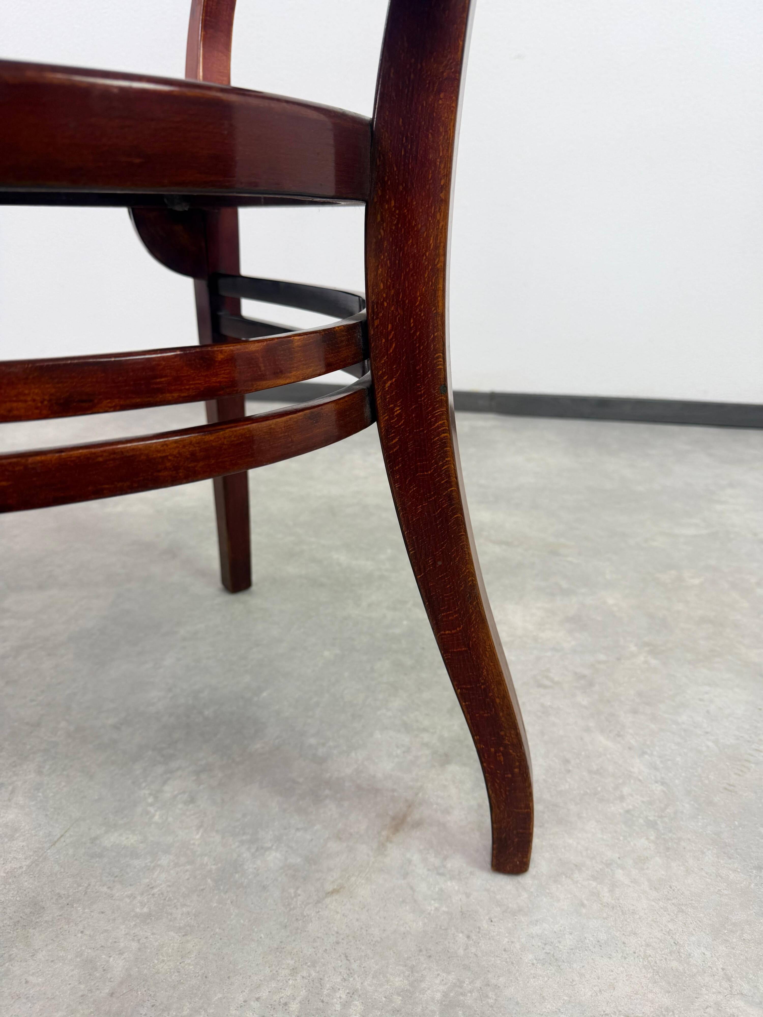 Extremely rare armchairs no. 6521 by Otto Wagner for Thonet