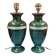 Pair of Louis Drimmer baluster lamps, Regency style, 1970-1980