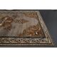 Vintage Turkish Oushak Handmade Wool Cotton Brown Area Rug 193x330