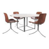 PK-54 Scandinavian dining table by Poul Kjaerholm for E. Kold Christense