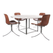 PK-54 Scandinavian dining table by Poul Kjaerholm for E. Kold Christense